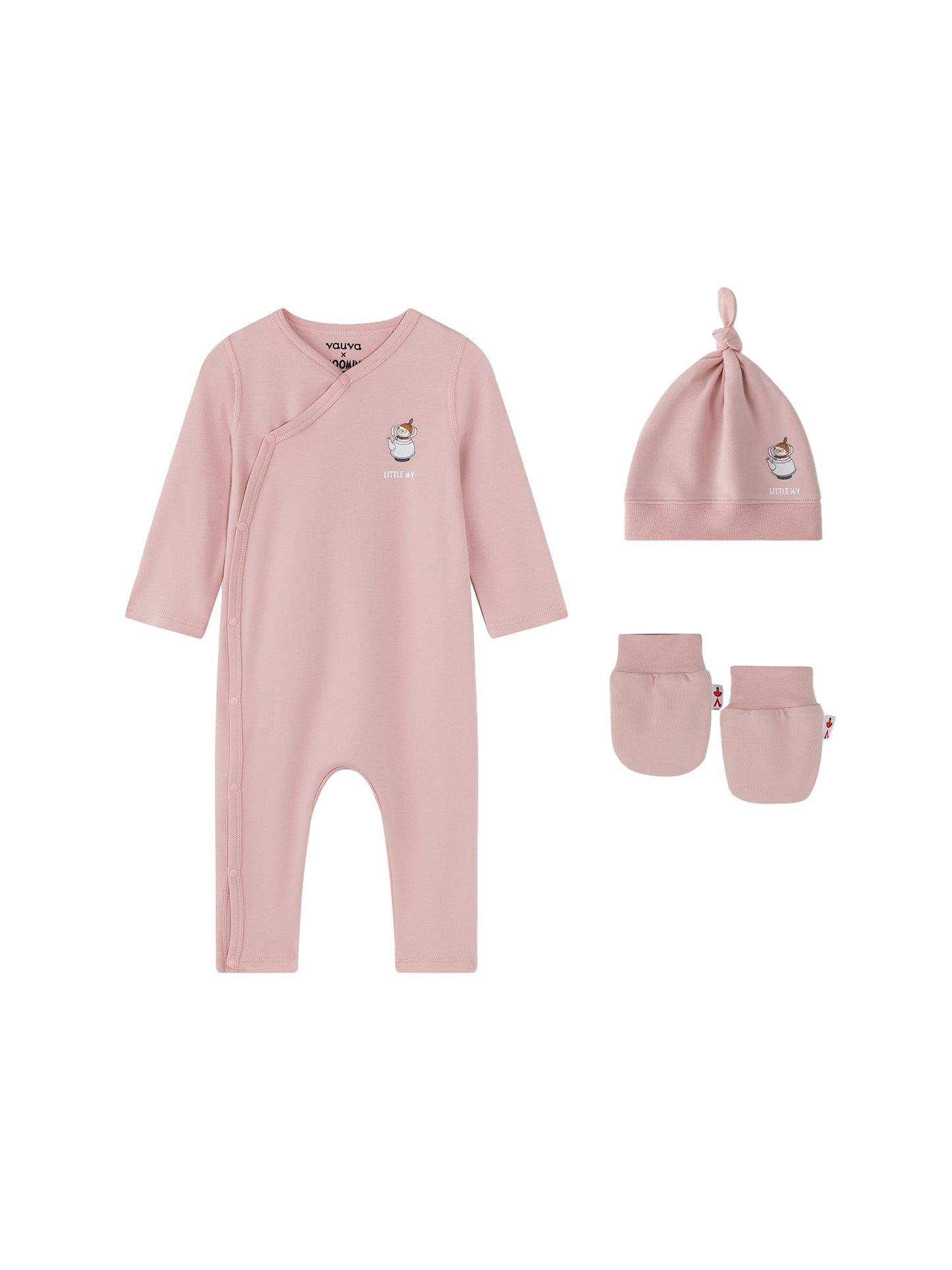 Vauva x Moomin Limited Edition Baby Set (Pink Edition)