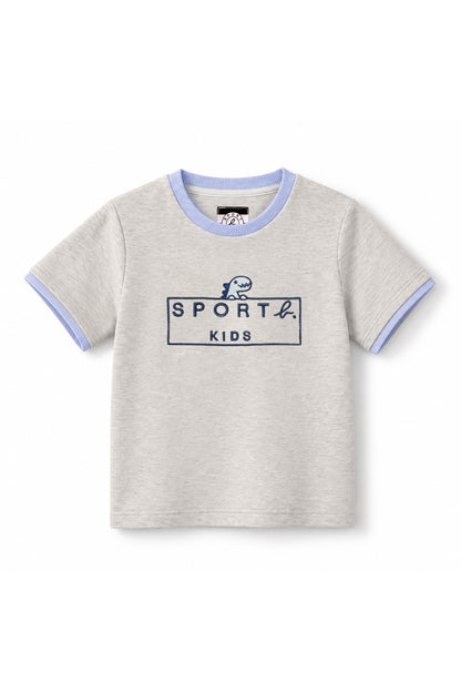 Kids Box Logo & Dino Short Sleeve T-Shirt