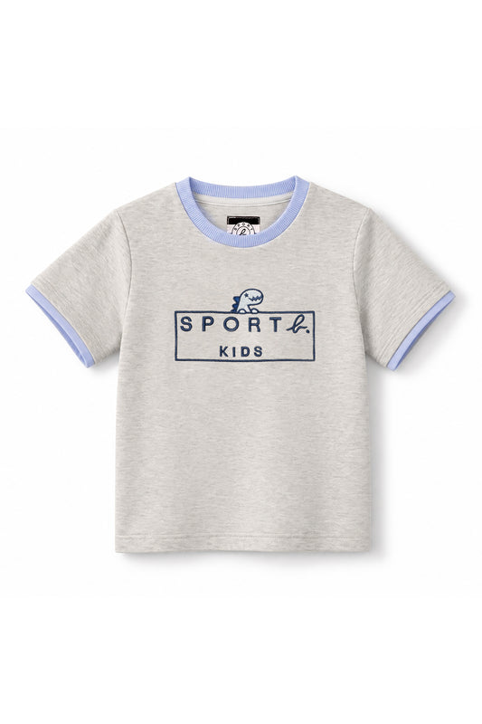 Kids Box Logo & Dino Short Sleeve T-Shirt