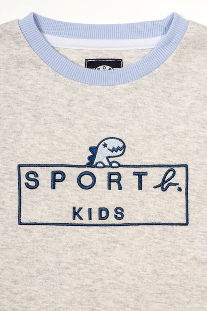 Kids Box Logo & Dino Short Sleeve T-Shirt