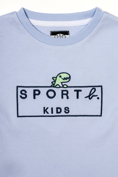 Kids Box Logo & Dino Short Sleeve T-Shirt