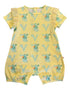 VAUVA Vauva SS23 Safari - Baby Girls Crocodile Print Cotton Romper Romper