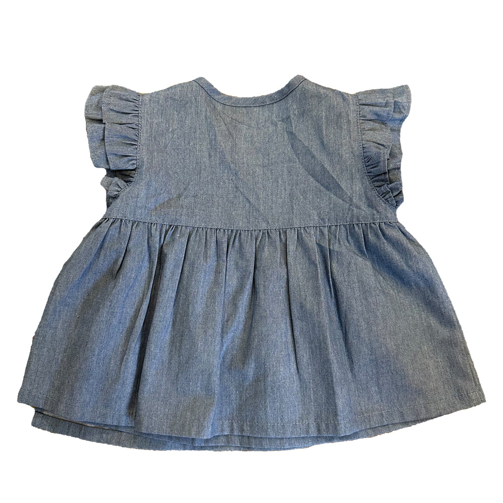 Vauva SS23 Safari - Baby Girls Forest Print Cotton Bodysuit