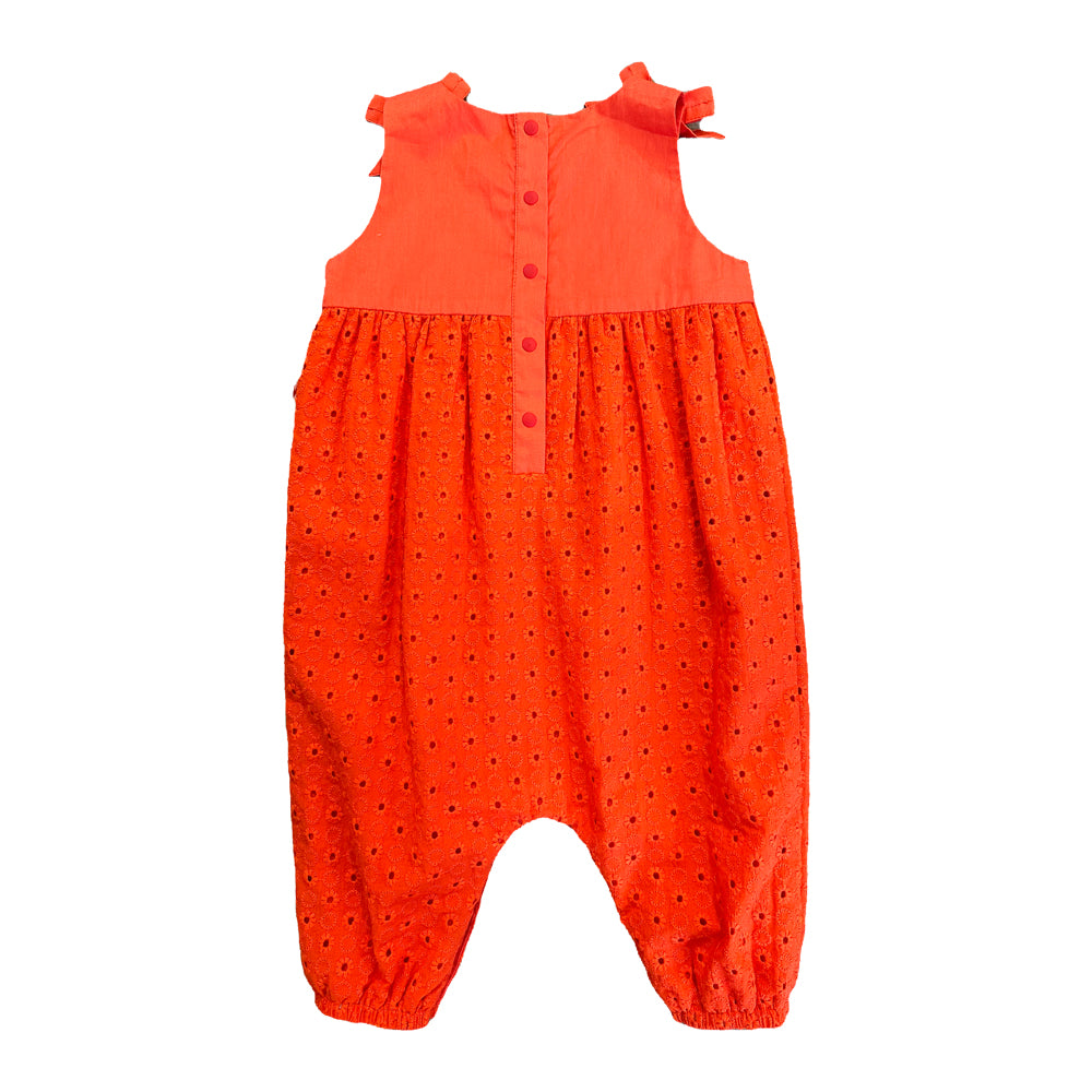 VAUVA Vauva SS23 Safari - Baby Girls Cotton Sleeveless Romper Romper