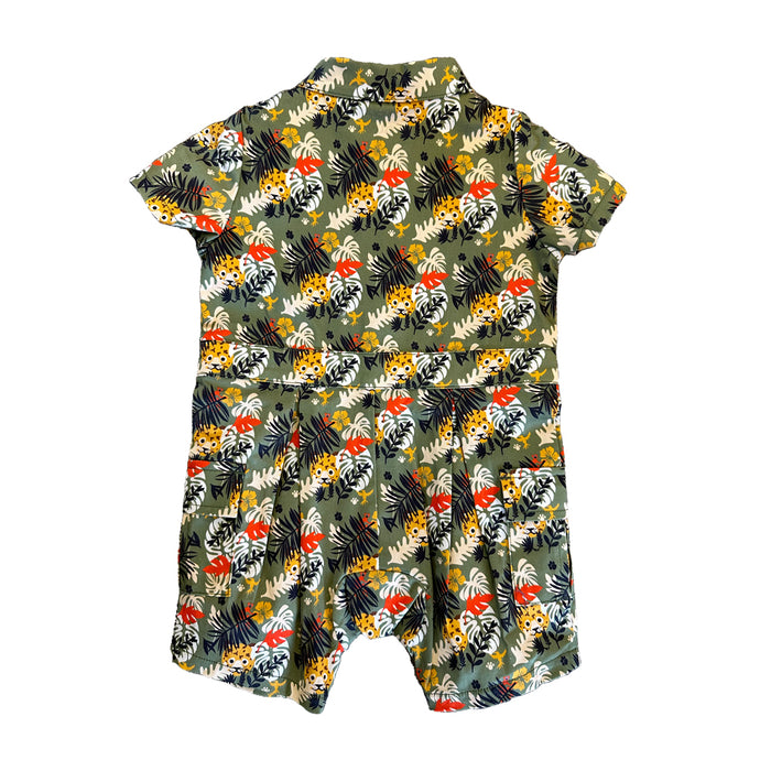 Vauva SS23 Safari - Baby Boys Shorts Sleeve Romper