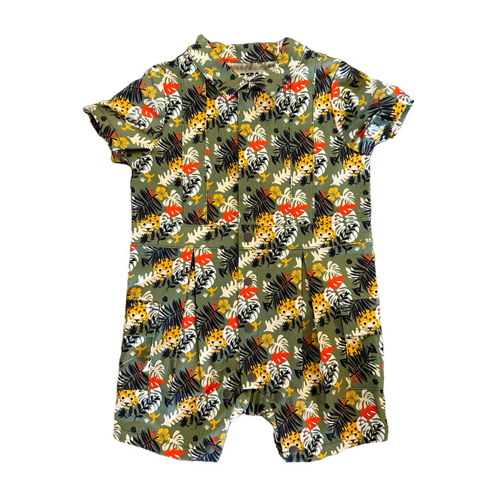 Vauva SS23 Safari - Baby Boys Shorts Sleeve Romper-product image front