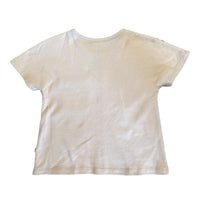 Vauva SS23 Safari - Baby Boys Leopard Print Patchwork Cotton Short Sleeve T-shirt-model image back
