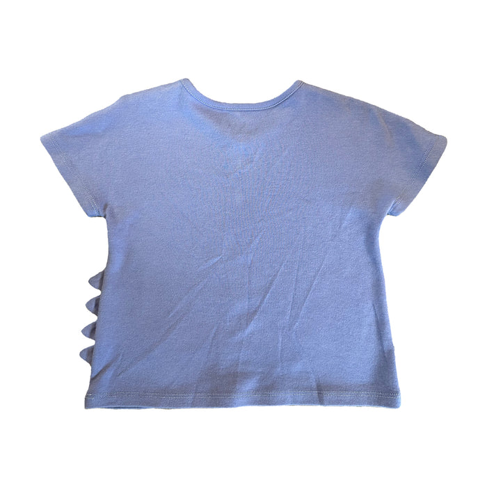 Vauva SS23 Safari - Baby Boys Crocodile Print Cotton Short Sleeve T-shirt - My Little Korner