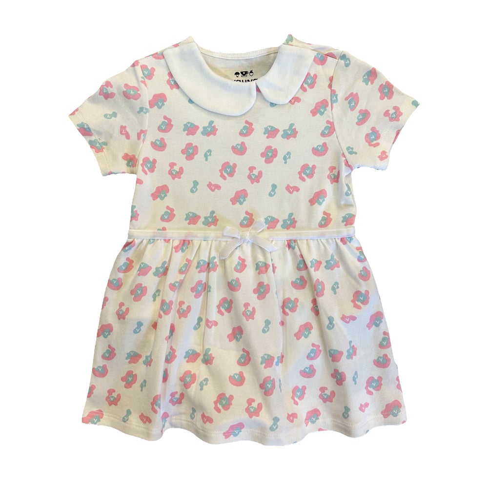 Vauva SS23 Safari - Baby Girls Leopard Print Cotton Bodysuit