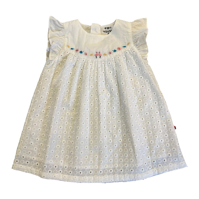 Vauva SS23 Safari - 女嬰棉質連衣裙