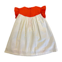 Vauva SS23 Safari - Baby Girls Ruffle Sleeves Cotton Dress-product image back