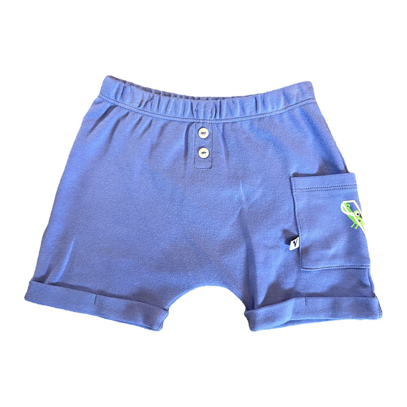 Vauva SS23 Safari - Baby Boys Crocodile Print Puff Pocket Shorts