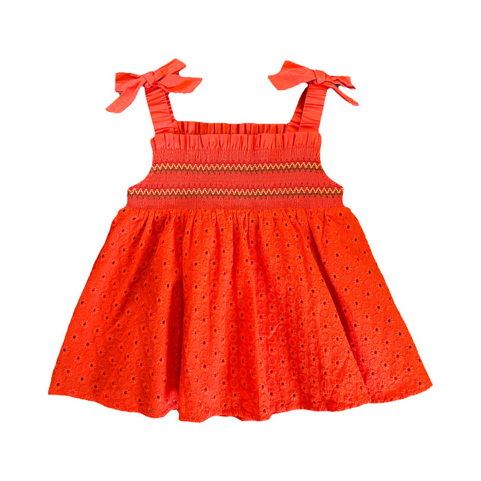 Vauva SS23 Safari - 女童棉質上衣（紅色）