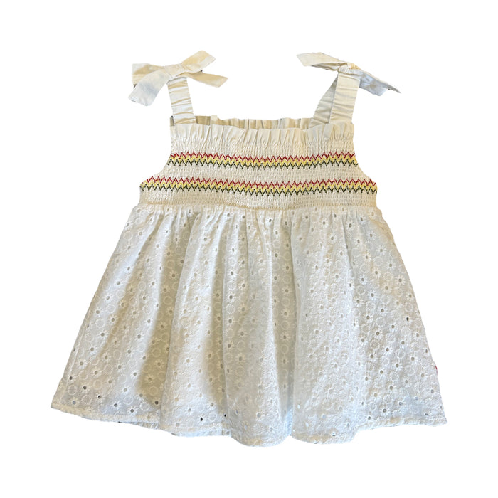 Vauva SS23 Safari - 女童棉質上衣（白色）