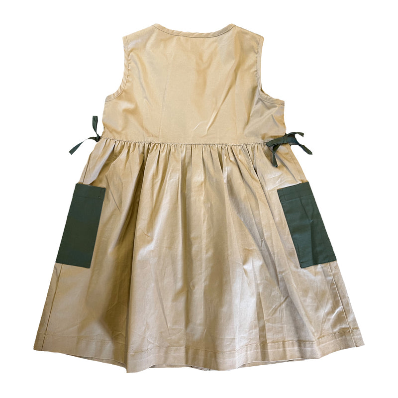 Vauva SS23 Safari - Girls Vauva Print Cotton Dress