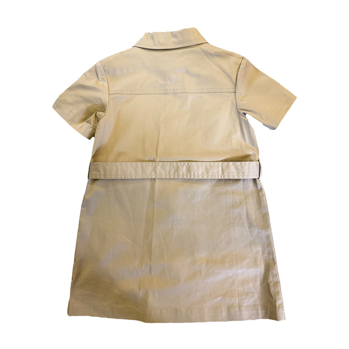 VAUVA Vauva SS23 Safari - Girls Cotton Dress (Khaki) Dresses