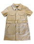 VAUVA Vauva SS23 Safari - Girls Cotton Dress (Khaki) Dresses