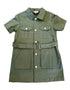 VAUVA Vauva SS23 Safari - Girls Cotton Dress (Olive Green) Dresses