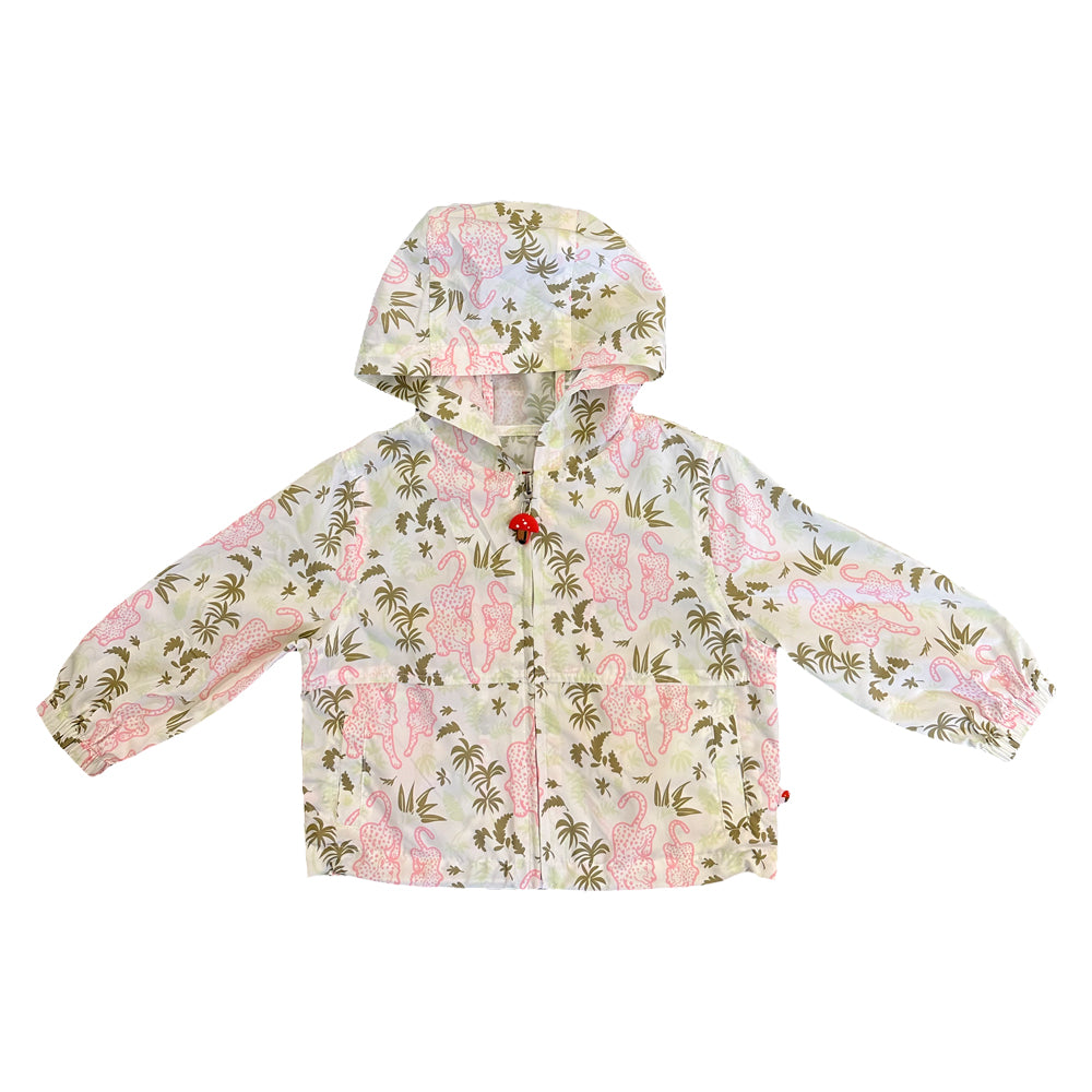 VAUVA Vauva SS23 Safari - Girls All Over Forest Print Nylon Long Sleeve Windbreaker Windbreaker