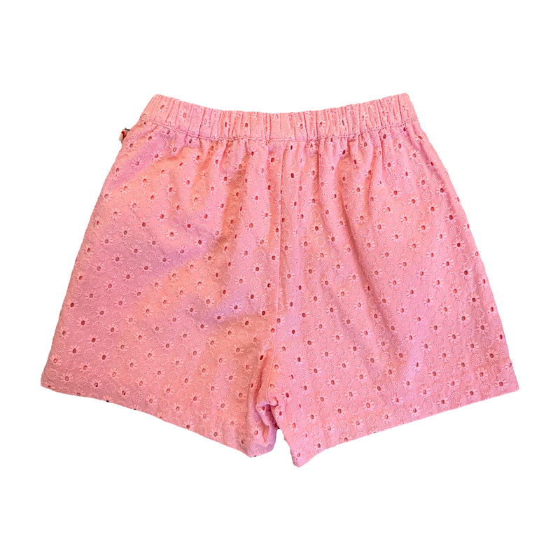 Vauva SS23 Safari - Girls Eyelet Lace Shorts (Pink)