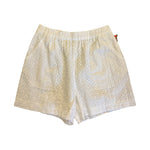 VAUVA Vauva SS23 Safari - Girls Eyelet Lace Shorts (White) Shorts