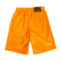 VAUVA Vauva SS23 Safari - Boys Tiger Embroidered Cotton Shorts (Orange) Shorts