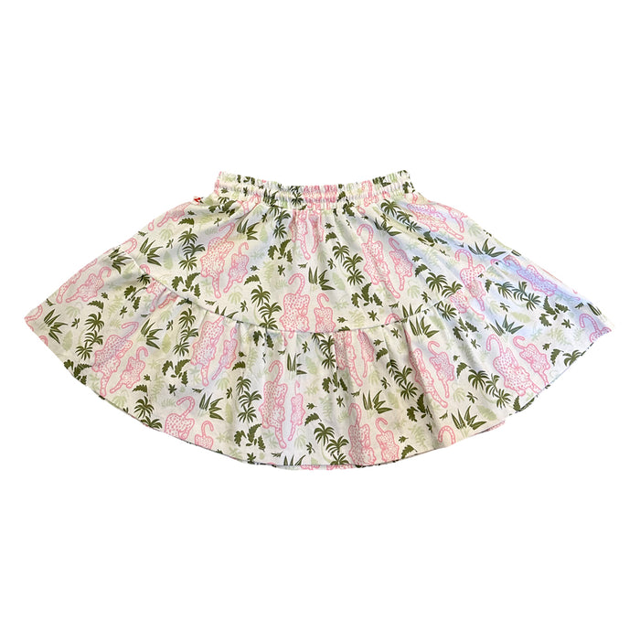 VAUVA Vauva SS23 Safari - Girls Forest Print Cotton Skirt Skirt