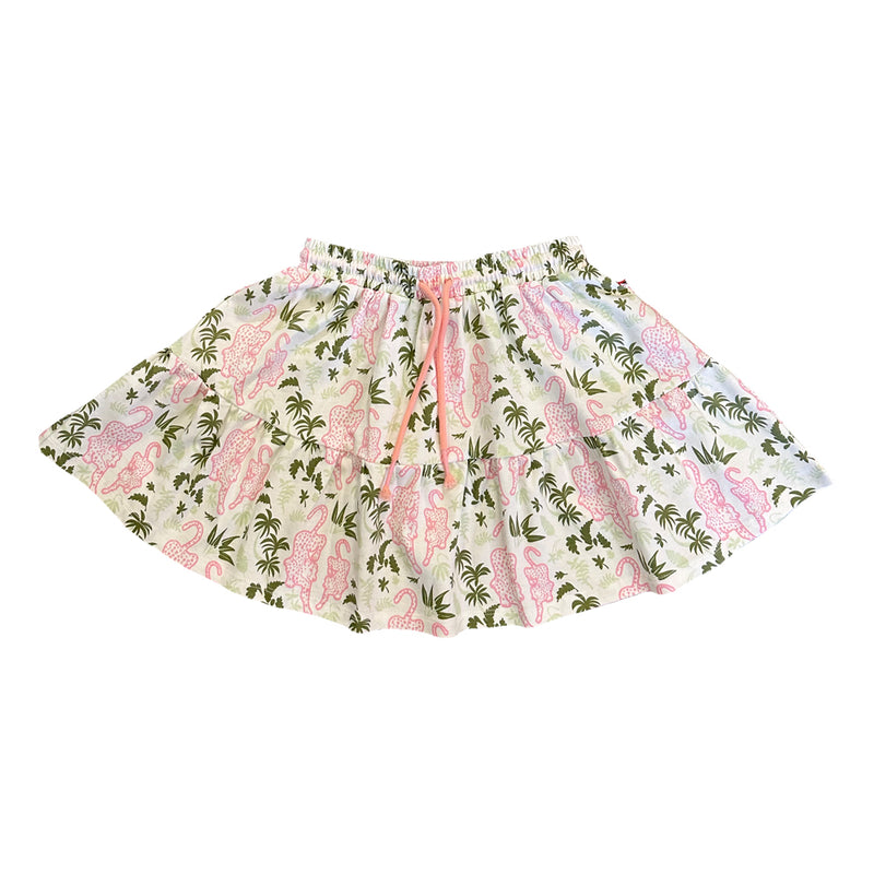 Vauva SS23 Safari - Girls Forest Print Cotton Skirt