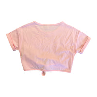 Vauva SS23 Safari - Girls Short-Sleeves Top (Pink)-product image back