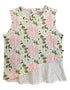 VAUVA Vauva SS23 Safari - Girls Forest Print Cotton Vest Vest