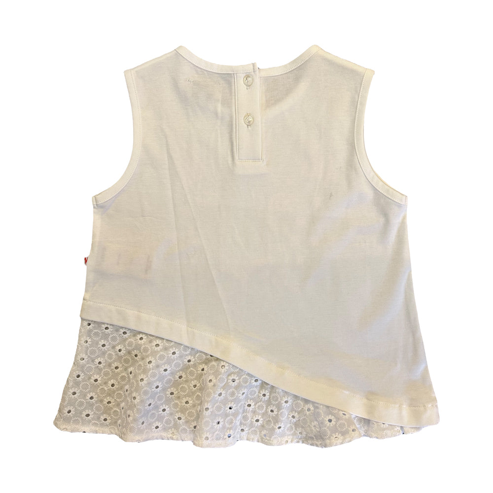 Vauva SS23 Safari - Girls Tiger Print Cotton Vest