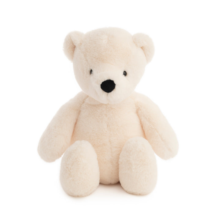 natureZoo Plush Teddy Bear – White Polar Bear - My Little Korner