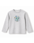 Kids Cosmic Dino Patch Long Sleeve Top