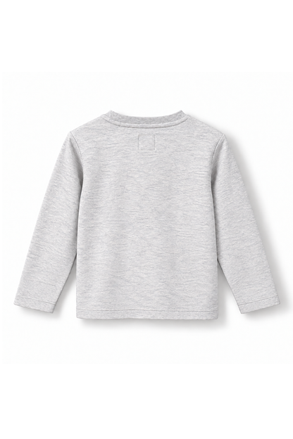 Kids Cosmic Dino Patch Long Sleeve Top