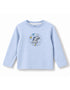 Kids Cosmic Dino Patch Long Sleeve Top