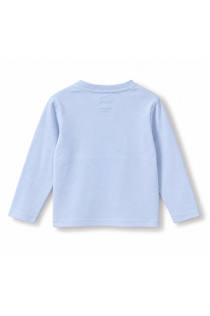 Kids Cosmic Dino Patch Long Sleeve Top