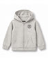 Kids Logo Patch Zip-Up Hoodie