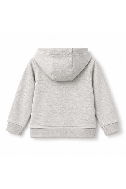 Kids Logo Patch Zip-Up Hoodie