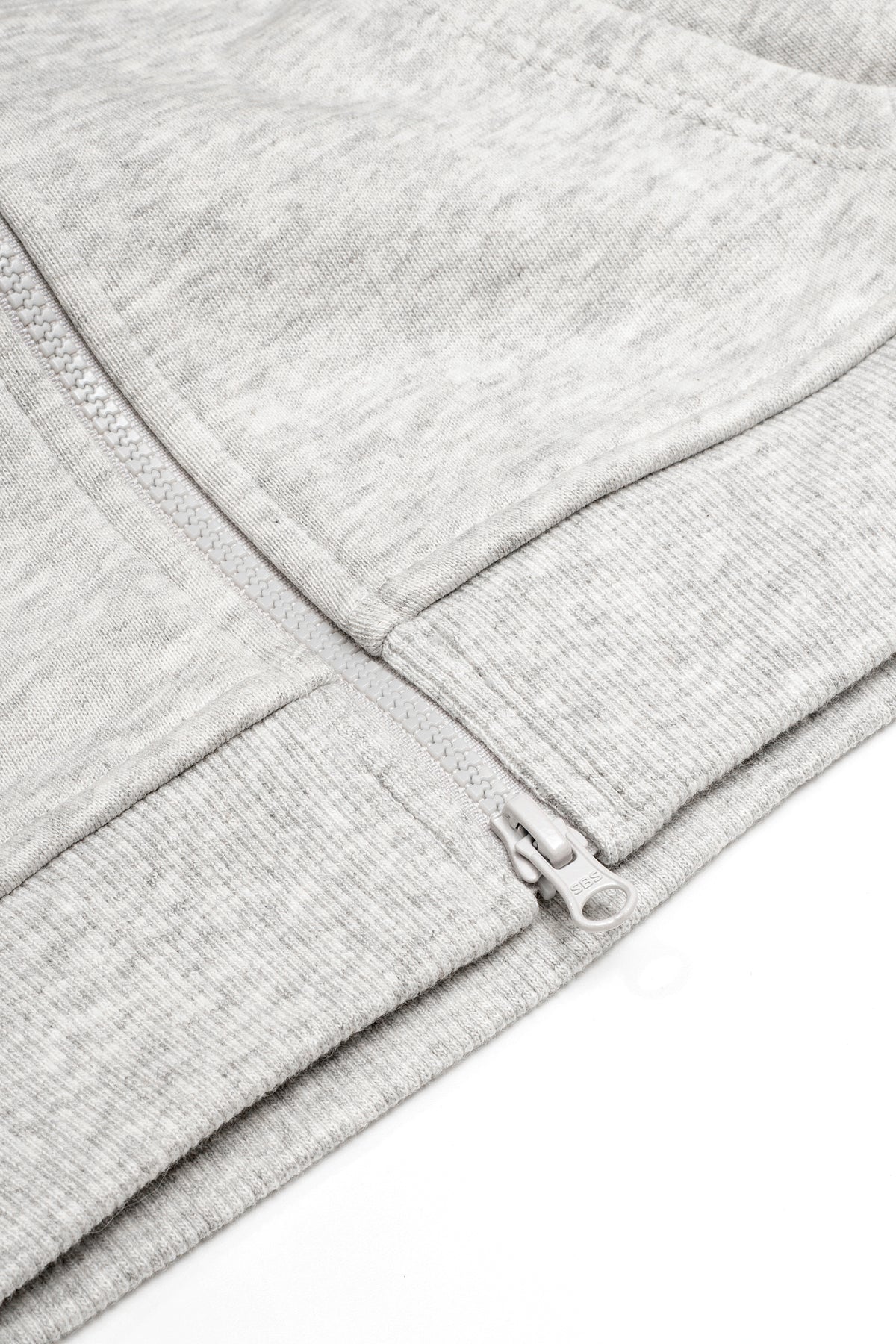 Kids Logo Patch Zip-Up Hoodie
