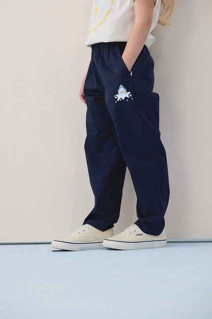 SS24 - Toddler Shark Print Pants