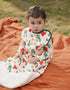 VAUVA Vauva FW23 - Baby Unisex Fruit All Over Print Cotton Sleeping Bag (Green) Sleeping Bags