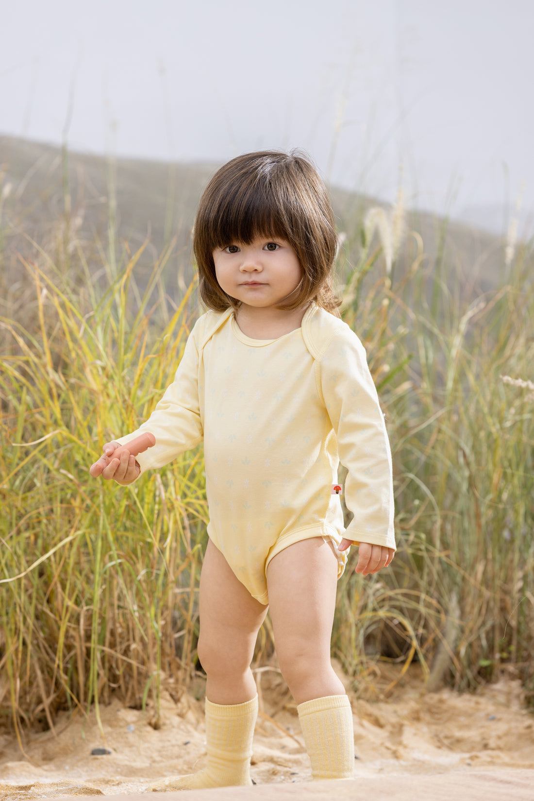 VAUVA Vauva BBNS - Organic Cotton White/Light Yellow Bodysuits (2-pack) Bodysuit