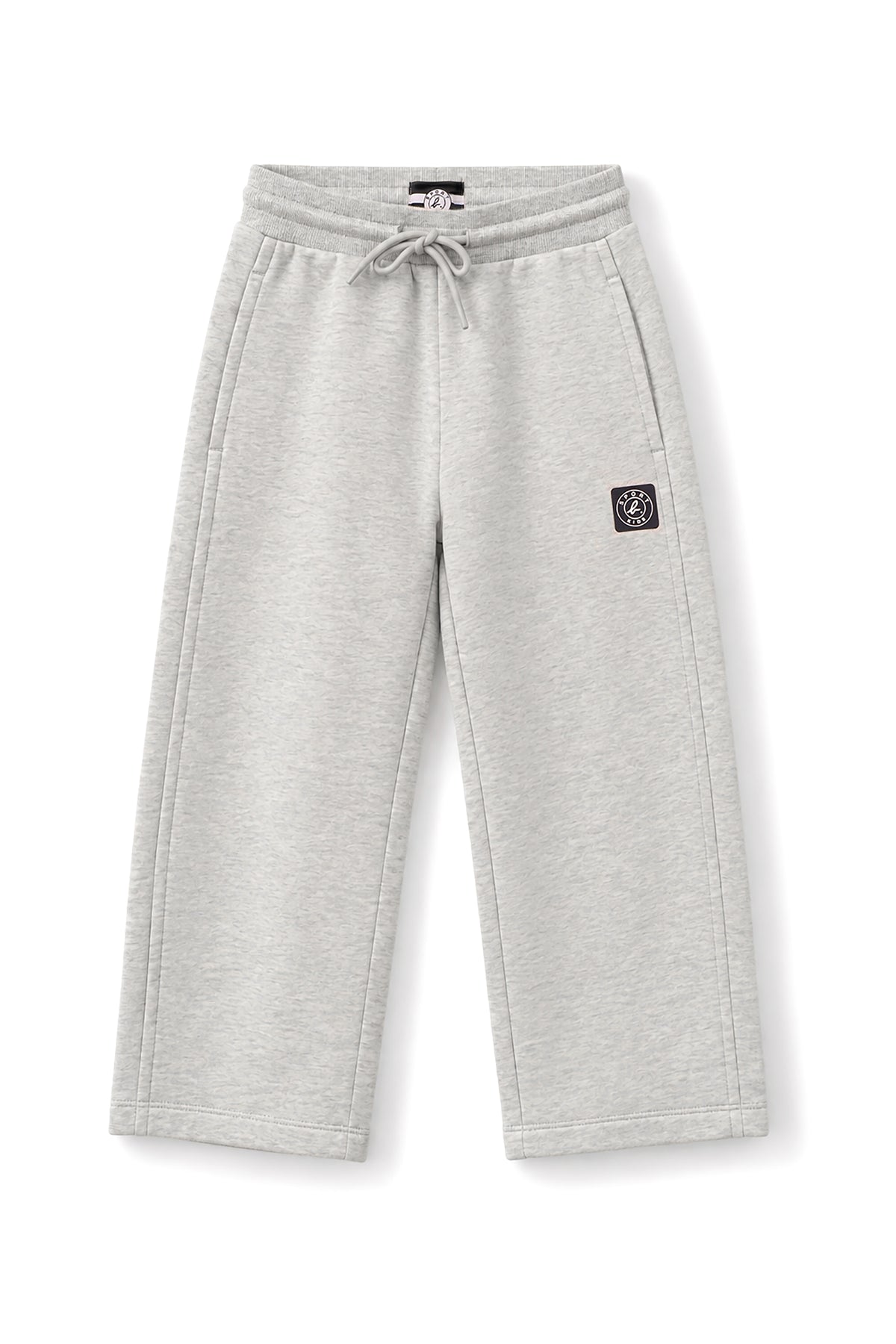 Kids Logo Patch Wide-Leg Sweatpants