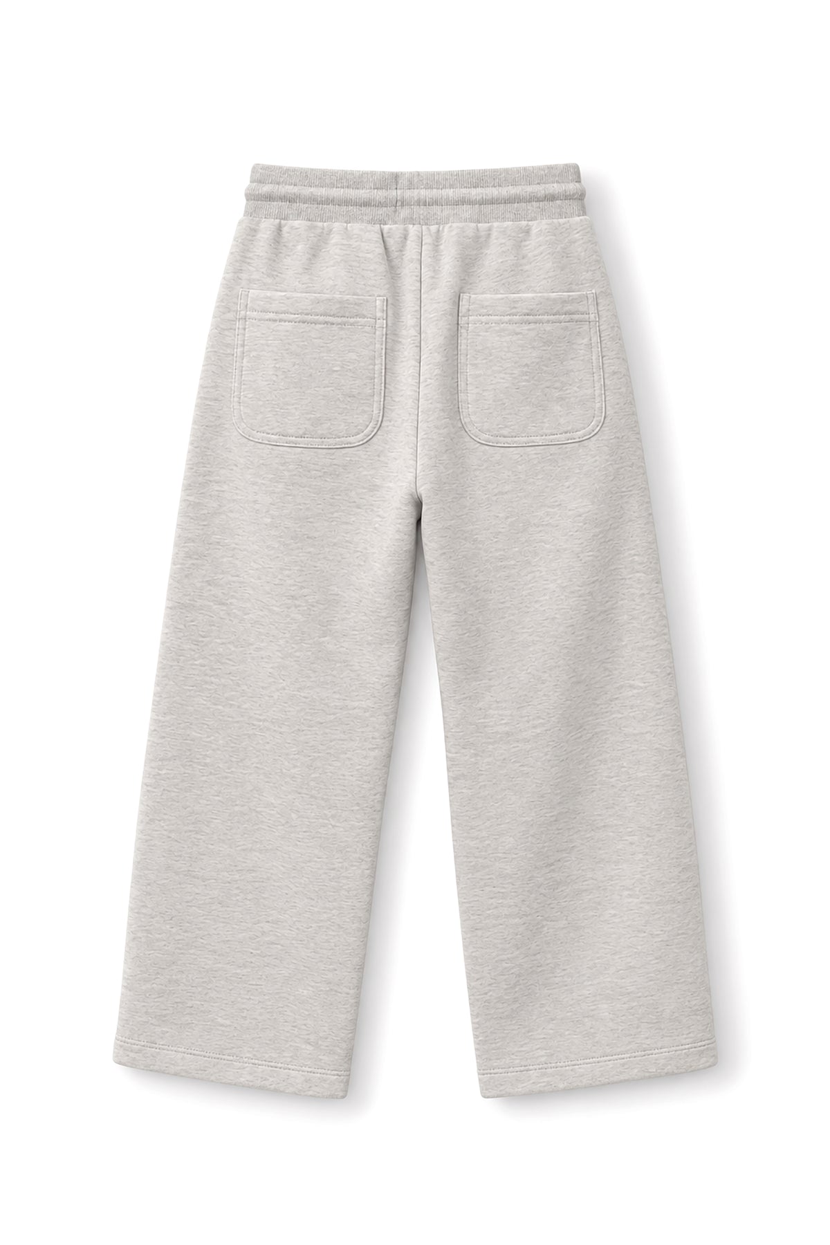 Kids Logo Patch Wide-Leg Sweatpants