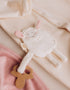 Crinkle Sheep With Wooden Teether