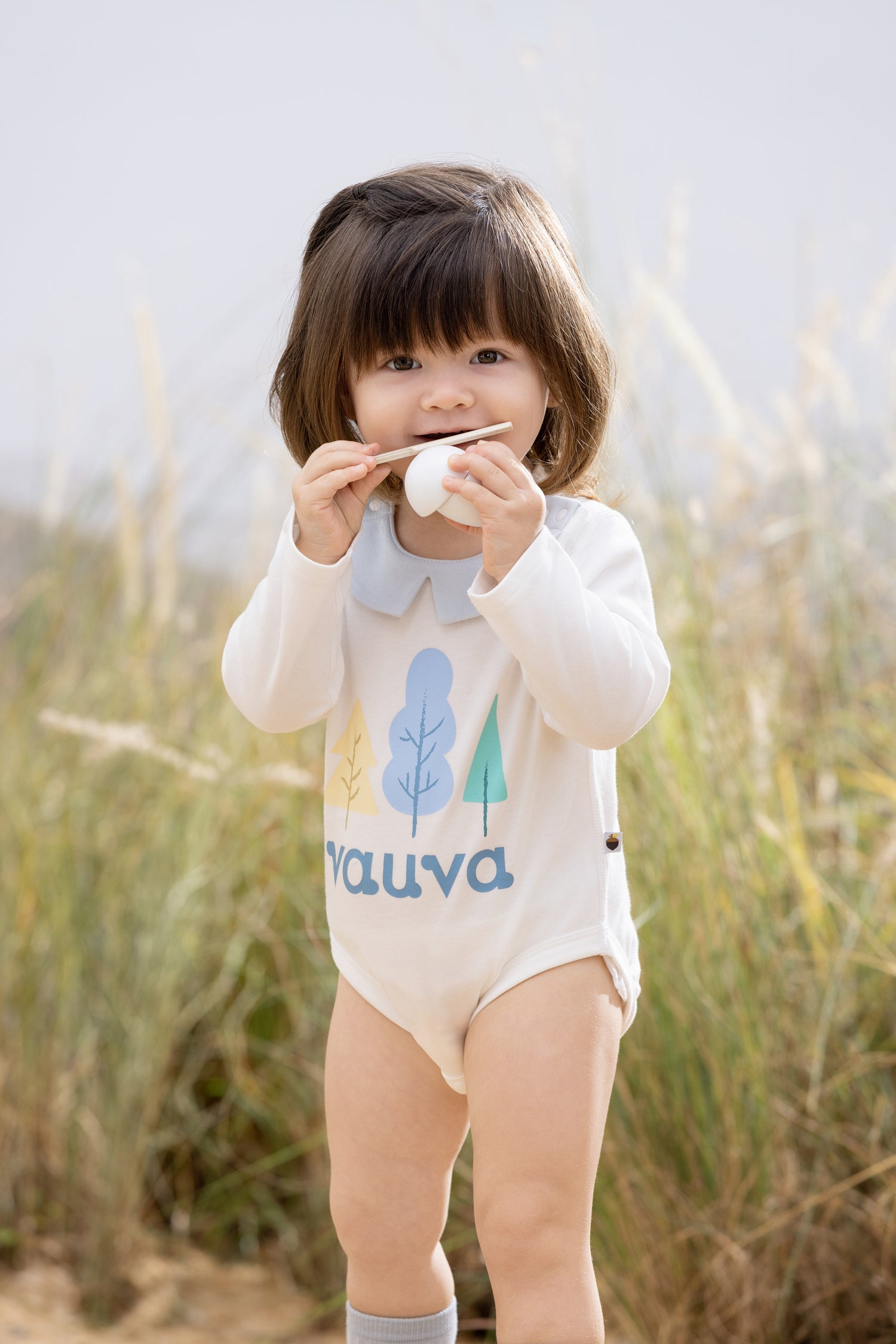 VAUVA Vauva BBNS - Baby Moisture-wicking Crew Neck Bodysuits (2-pack) Bodysuit