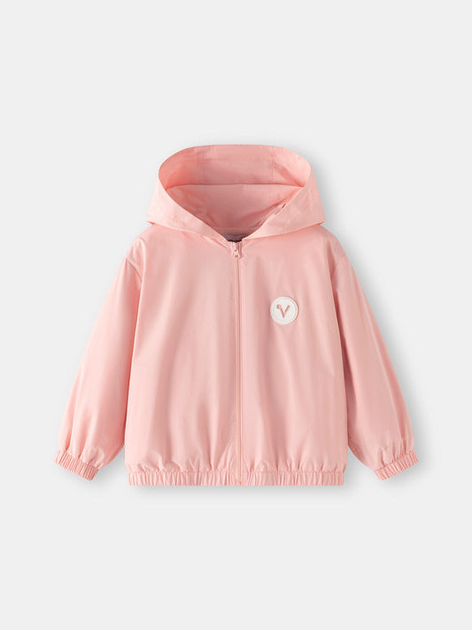 Girls Bloom Together Hooded Windbreaker