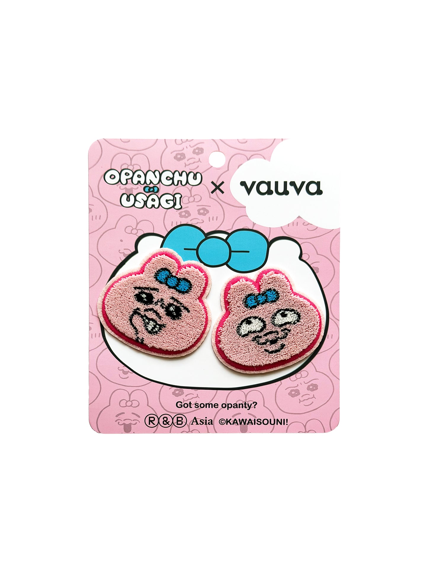 Opanchu Usagi Chenille Iron-On Patch Set
