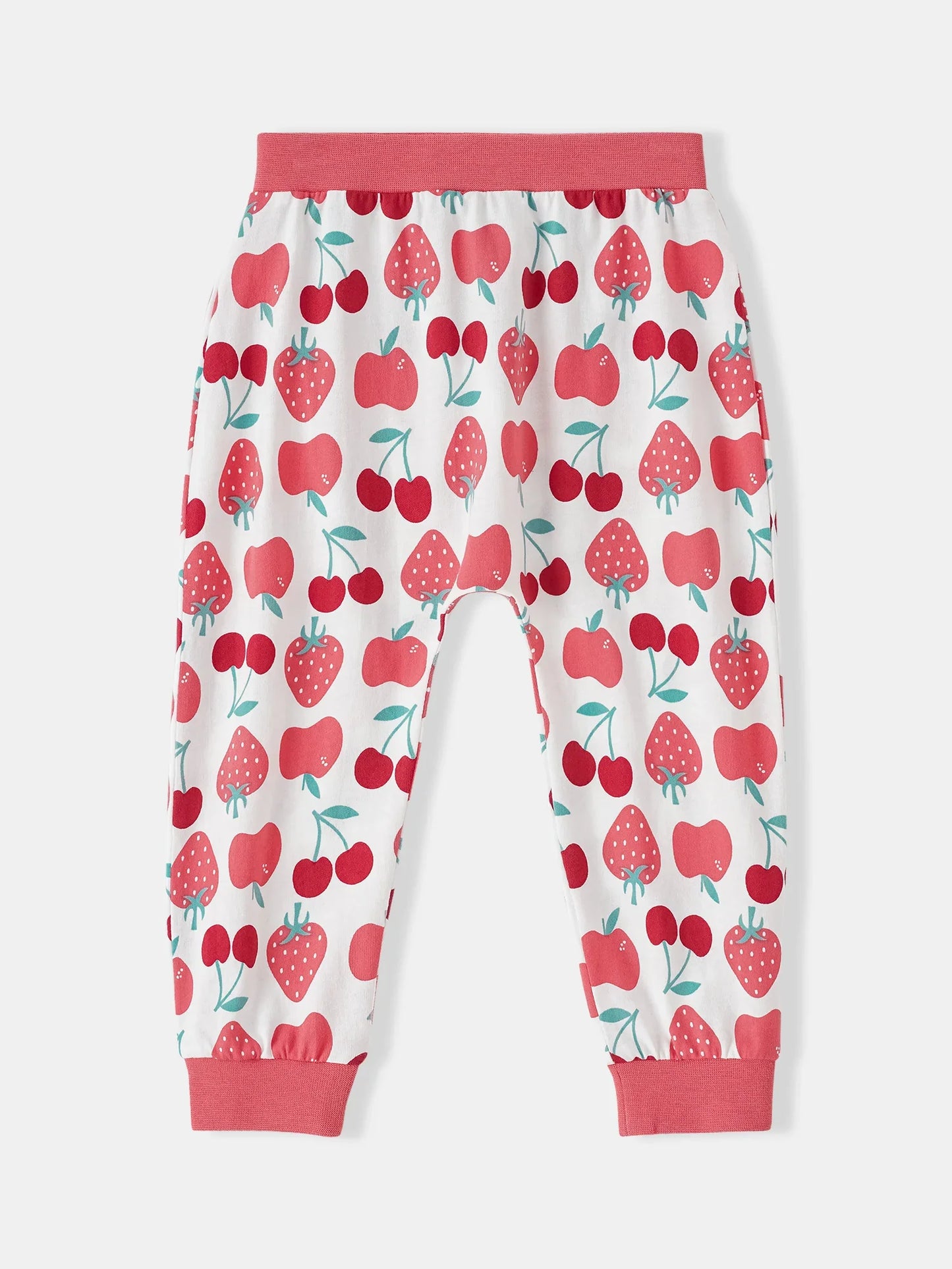 Baby Girls All-Over Berries Print Pants