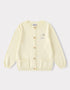 Kid Bunny Embroidery Cardigan